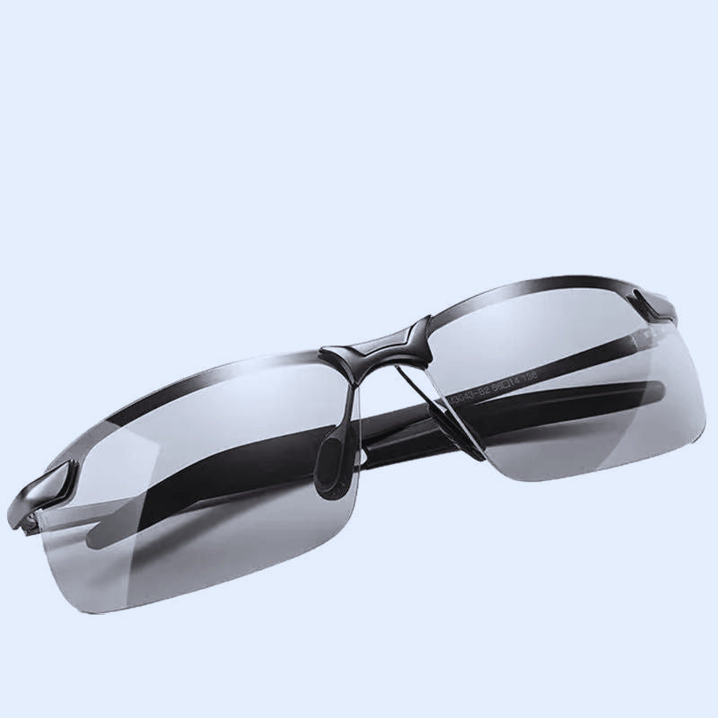 Photochromic Polarized Sunglasses - Auto-Tint UV400 Protection