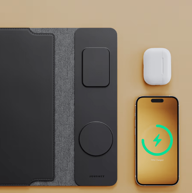 4-in-1 Laptop Sleeve with Wireless Charging Pad – Protection & Power On the Go