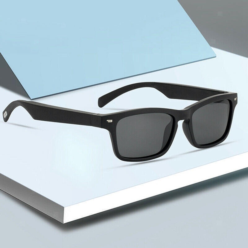 AIMB Smart Glasses - Bluetooth 5.4 Audio Sunglasses with UV400 & Built-in Mic