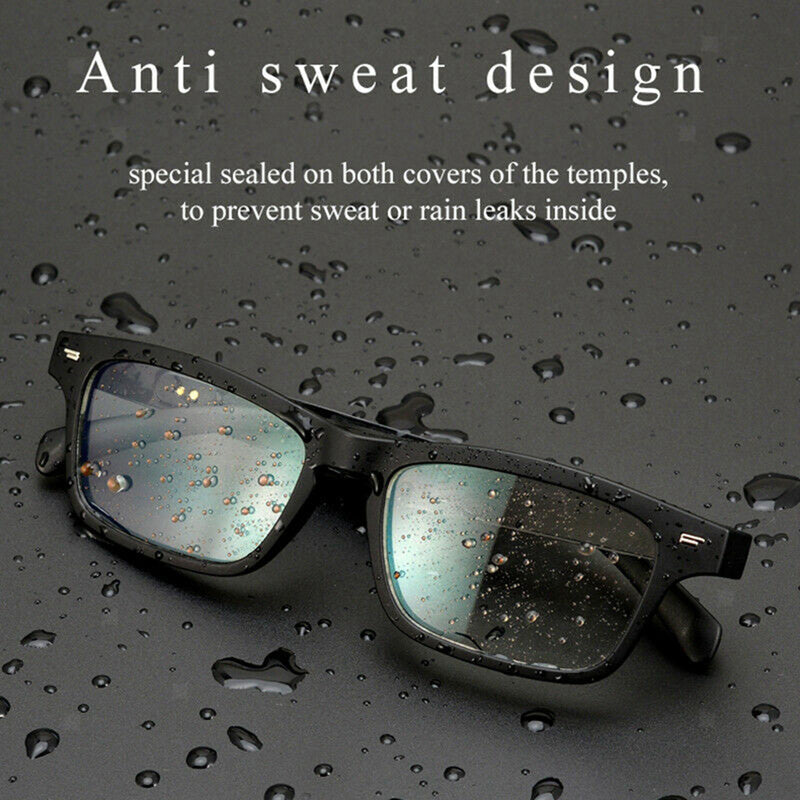 AIMB Smart Glasses - Bluetooth 5.4 Audio Sunglasses with UV400 & Built-in Mic