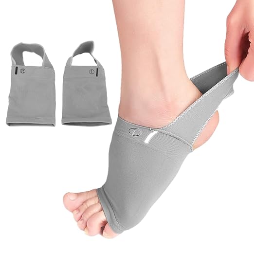 Arch Support Sleeves - Silicone Foot Pain Relief for Plantar Fasciitis