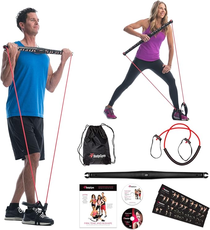 BodyGym Resistance Band - Full Body Workout Anywhere, Anytime