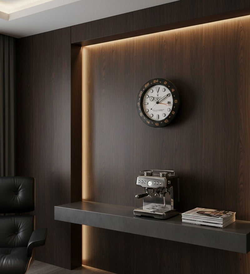 Luxury Master Time Wall Clock - Iconic Watch-Inspired Design