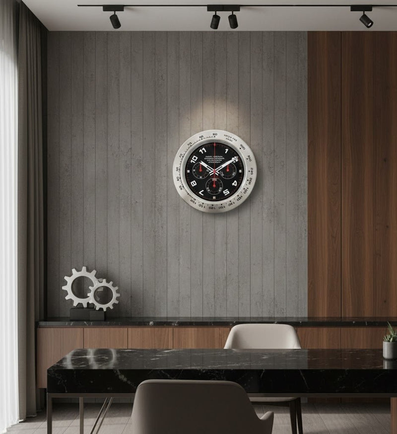 Luxury Master Time Wall Clock - Iconic Watch-Inspired Design