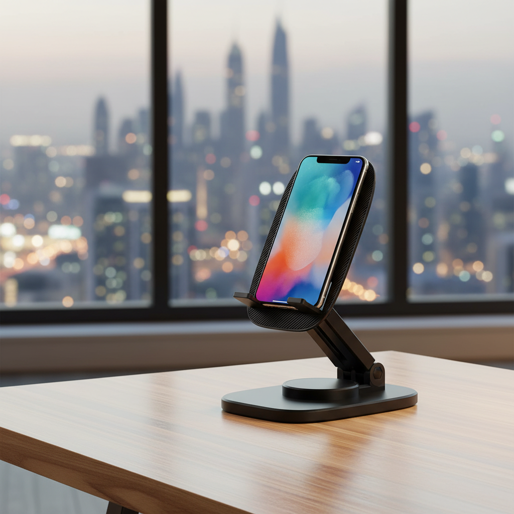 Mobile Desktop Stand Lifestyle