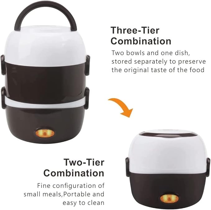 Multi-Functional Electric Cooking Lunch Box 2L