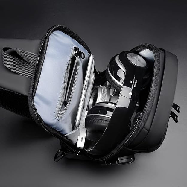Multifunction Sling Bag - Urban Crossbody with USB Charging Port