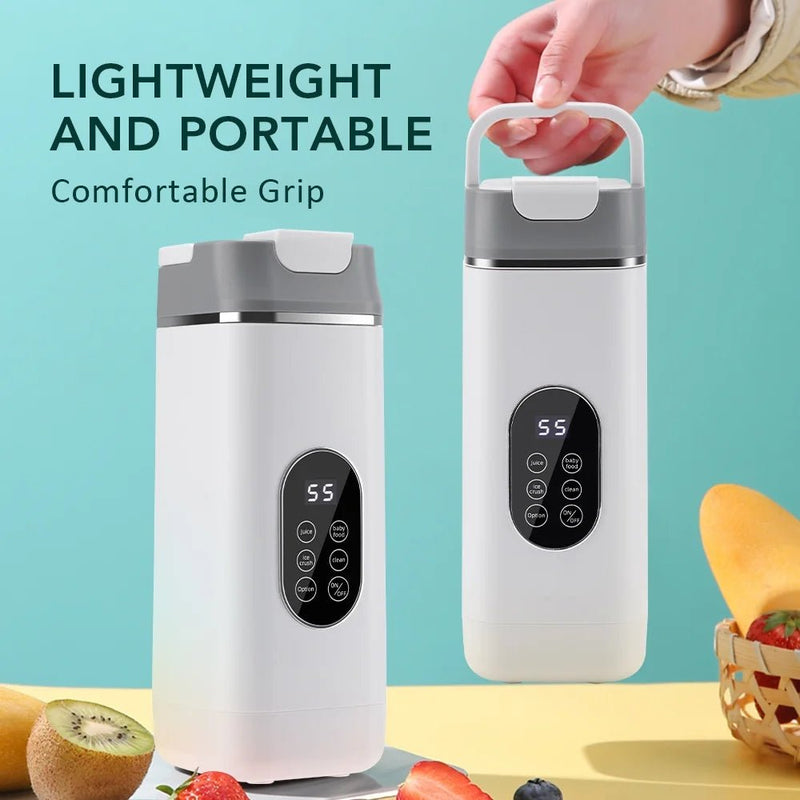 Portable Rechargeable Blender Bottle 420ml - Fresh Smoothies Anywhere
