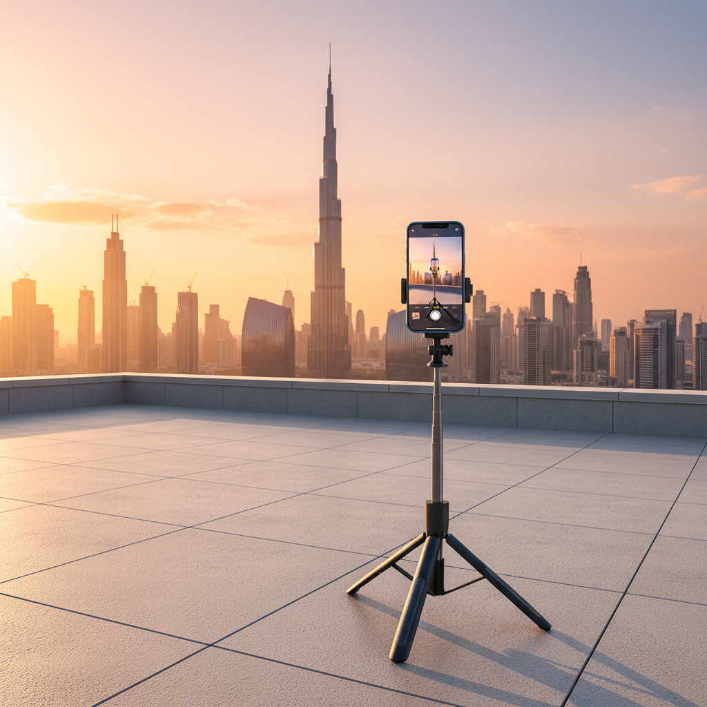 Selfie Stick Tripod Lifestyle