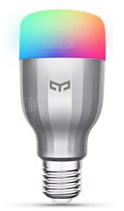 Smart WiFi LED Bulb - 16 Million Colors Voice Control & App Controlled E27