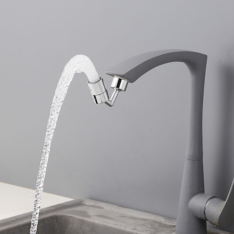 360° Splash-Proof Swivel Faucet Extender – Universal Rotating Tap Attachment